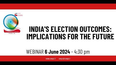 Embedded thumbnail for India&amp;#039;s election outcomes: implications  for the future